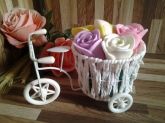 Bicicleta com rosas